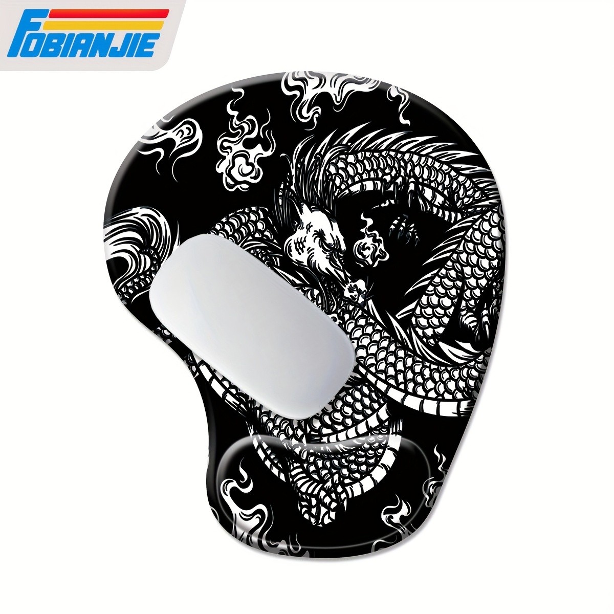 FOBIANJIE Stylish Mouse Pad with Wrist Support