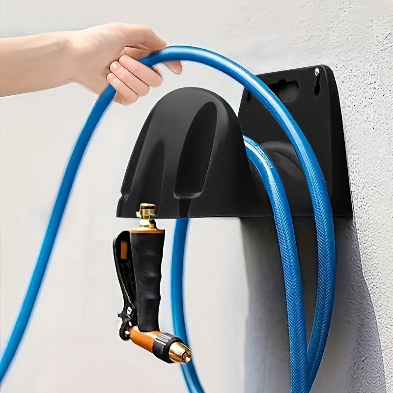COFIT Space-Efficient Bohemian-Style Wall-Mounted Garden Hose Holder