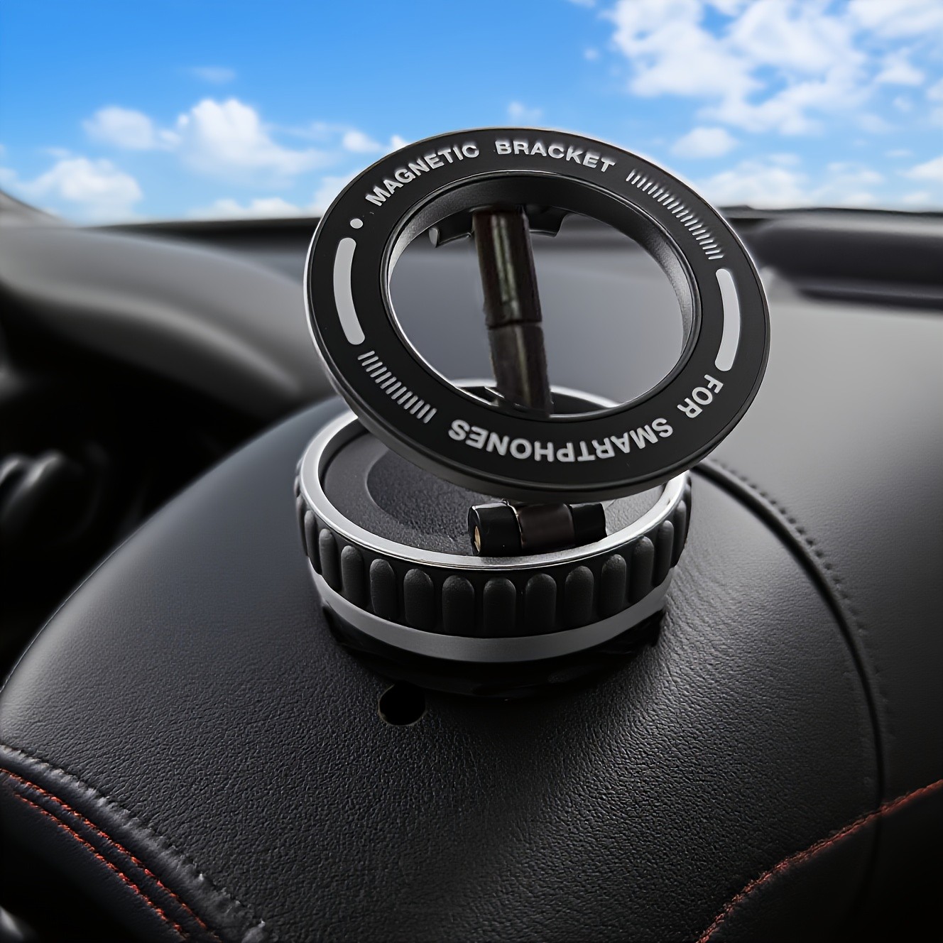 LONGKING Upgraded 360° Magnetic Phone Holder