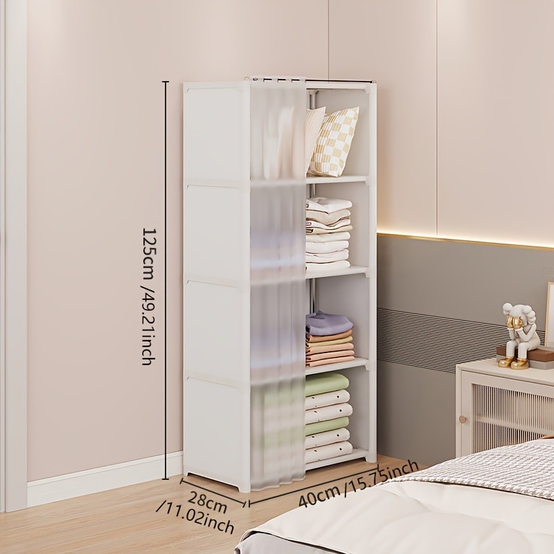 UDEAR Multi-Tier Dustproof Storage Cabinet