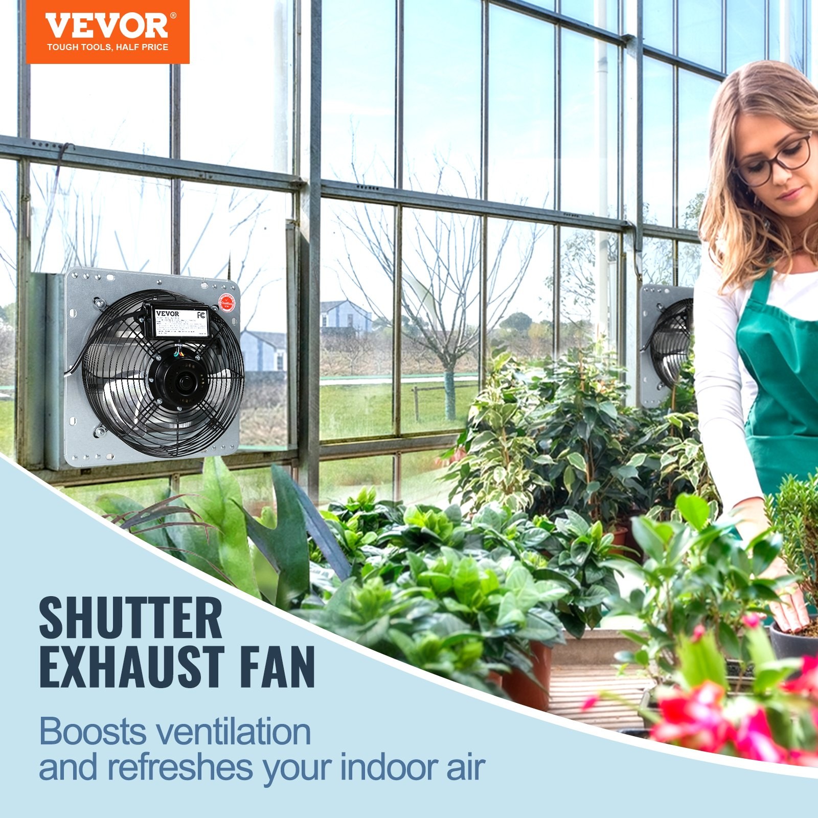 Shutter Exhaust Fan