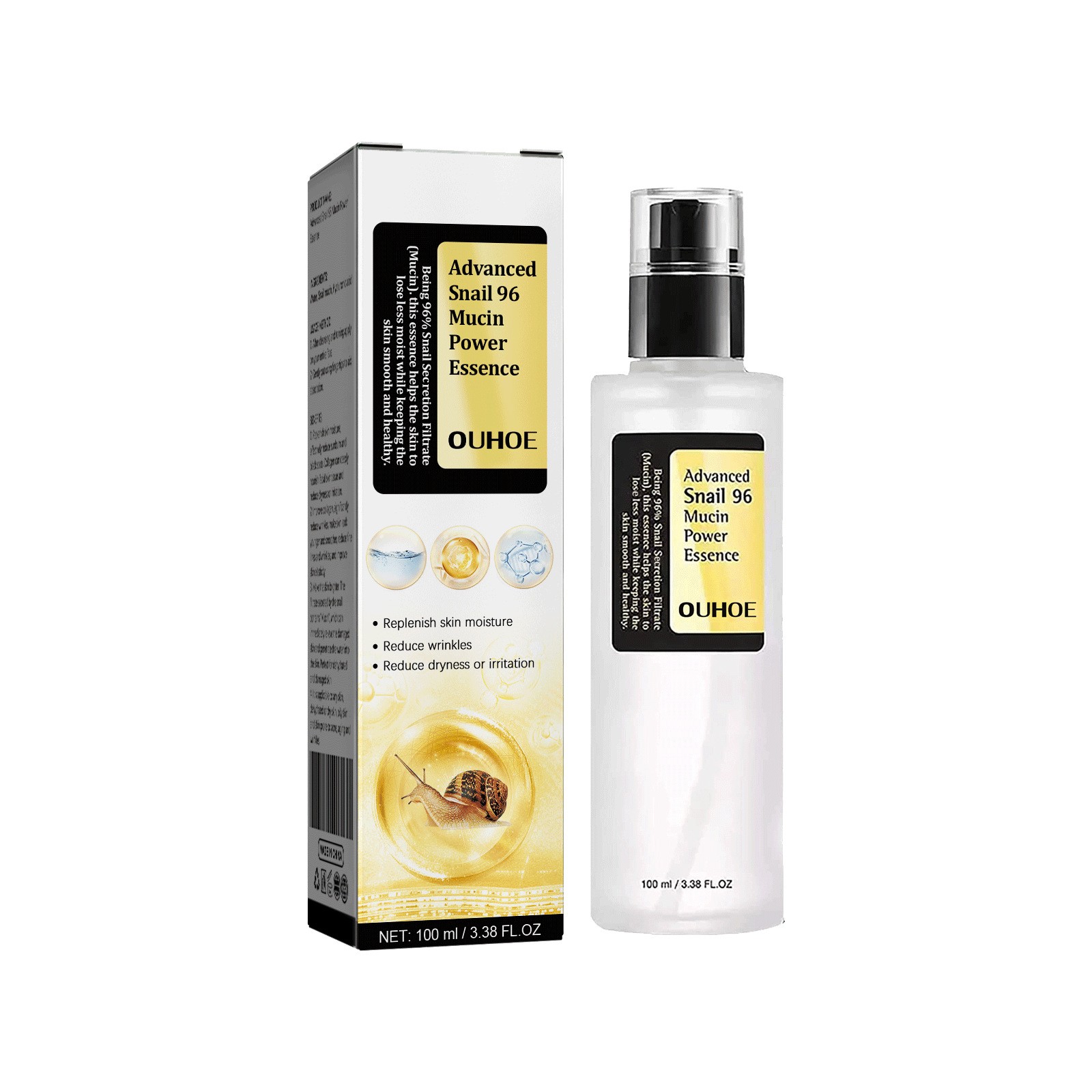 OUHOE Advanced Snail 96 Mucin Power Essence