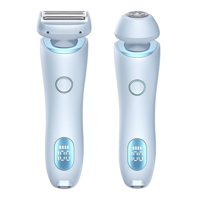 2-in-1 Female Epilator – Effortless Hair Removal with LED Display