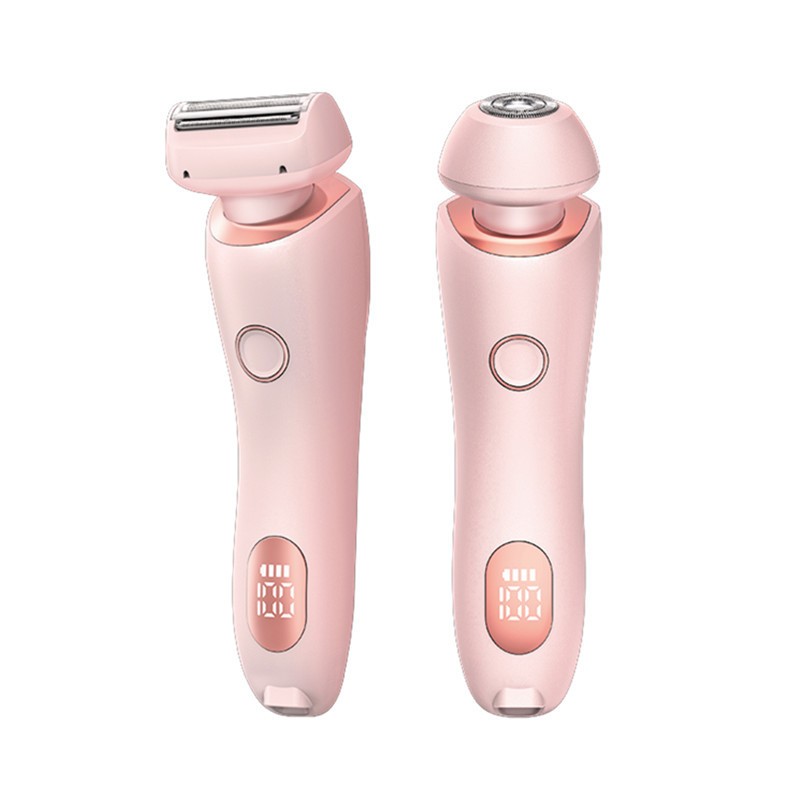 2-in-1 Female Epilator – Effortless Hair Removal with LED Display