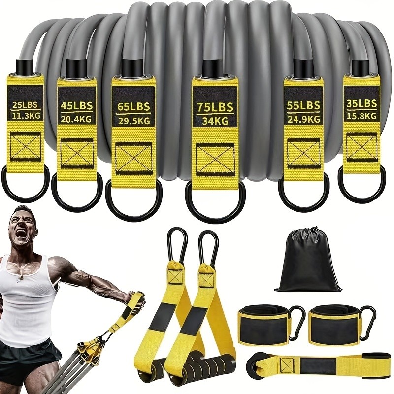 Resistance Bands with Handles – Achieve Your Strength and Fitness Goals with Ease