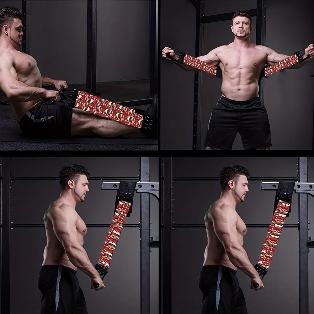 3pcs Adjustable Bench Press Push Up Resistance Bands – Maximize Your Chest and Arm Strength