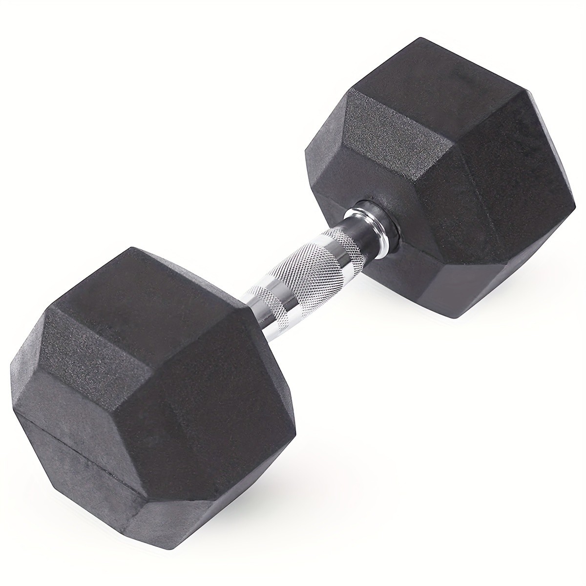 Hexagonal Rubberized Dumbbells – Durable and Versatile Weight Training Equipment