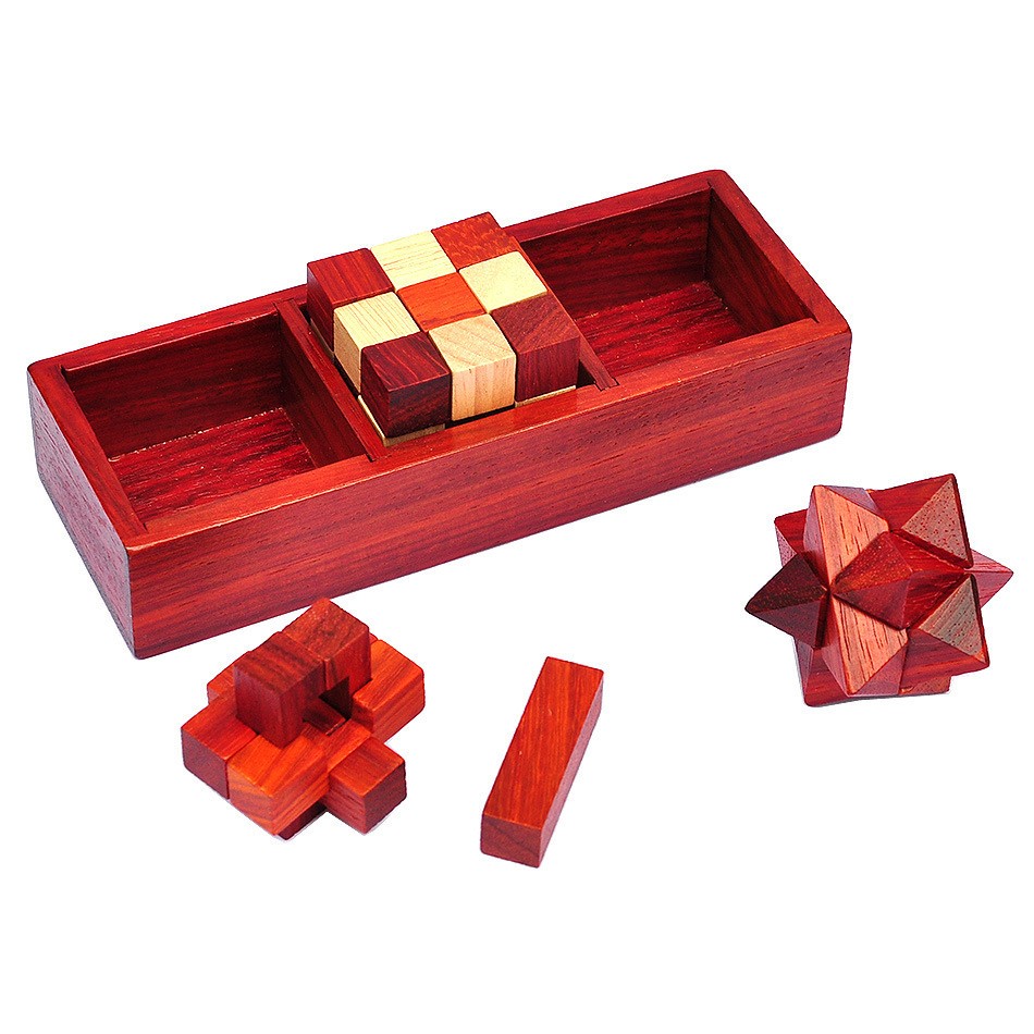 3D Wooden Puzzles