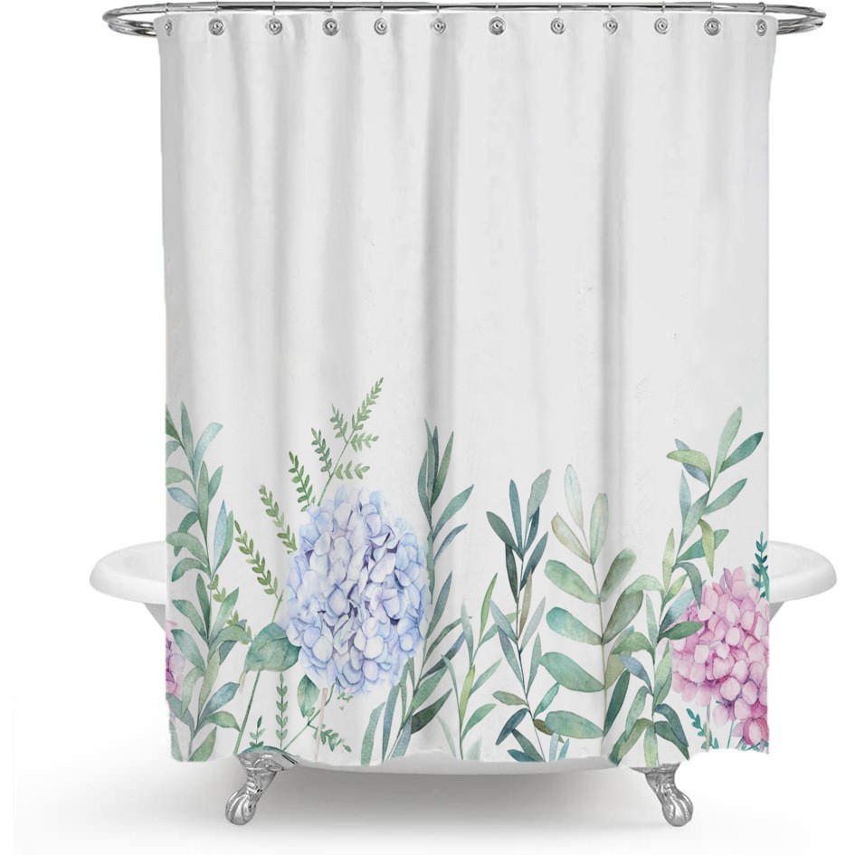 3D Shower Curtains in Garden Themes