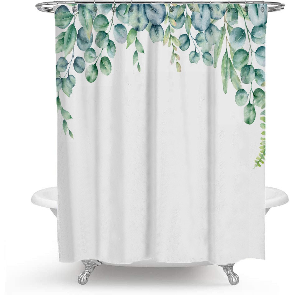 3D Shower Curtains in Garden Themes