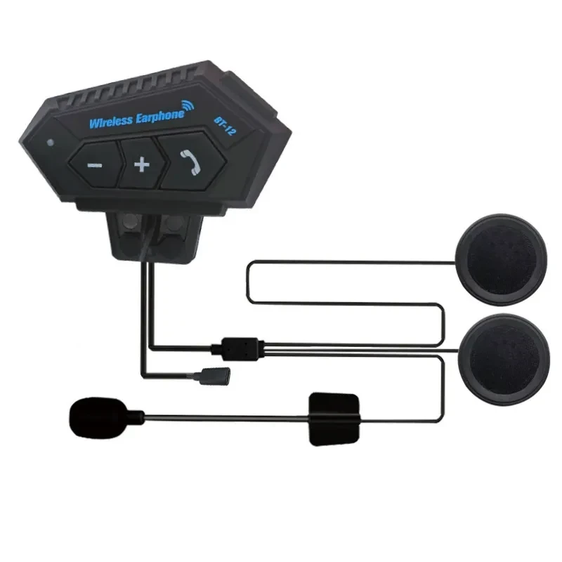 Wireless Intercom Headset for Motorcycle Helmets