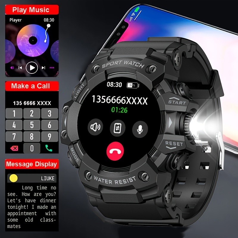 New Durable Smartwatch for Men: Your Ultimate Outdoor Companion