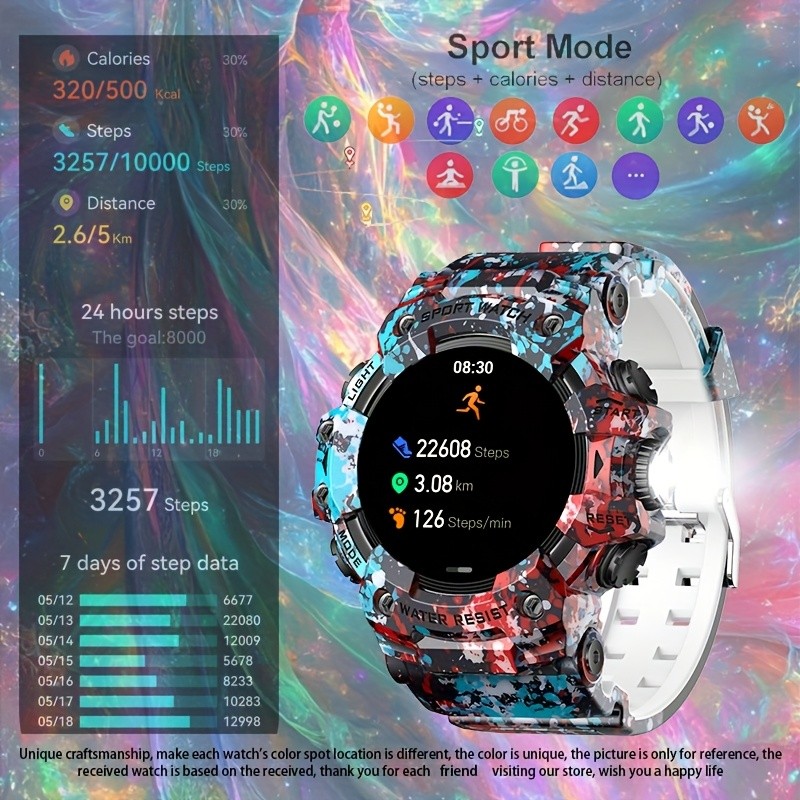 New Durable Smartwatch for Men: Your Ultimate Outdoor Companion