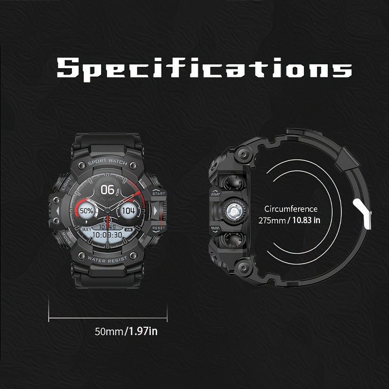 New Durable Smartwatch for Men: Your Ultimate Outdoor Companion