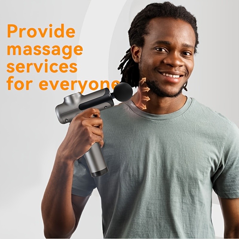 8-Head Massage Gun: The Ultimate Portable Solution for Full-Body Relaxation