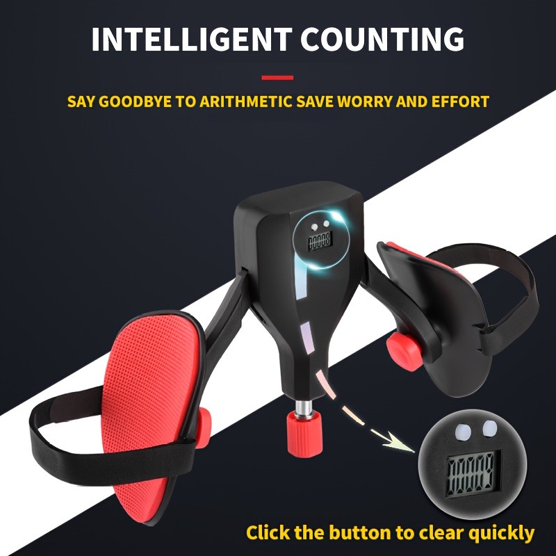 Kegel Leg Exerciser with Counting Function: Adjustable Resistance for Pelvic Floor Muscle Training