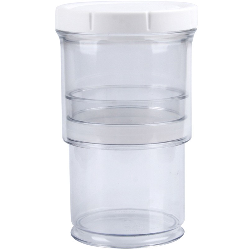 Small Round Clear Plastic Containers with Lids