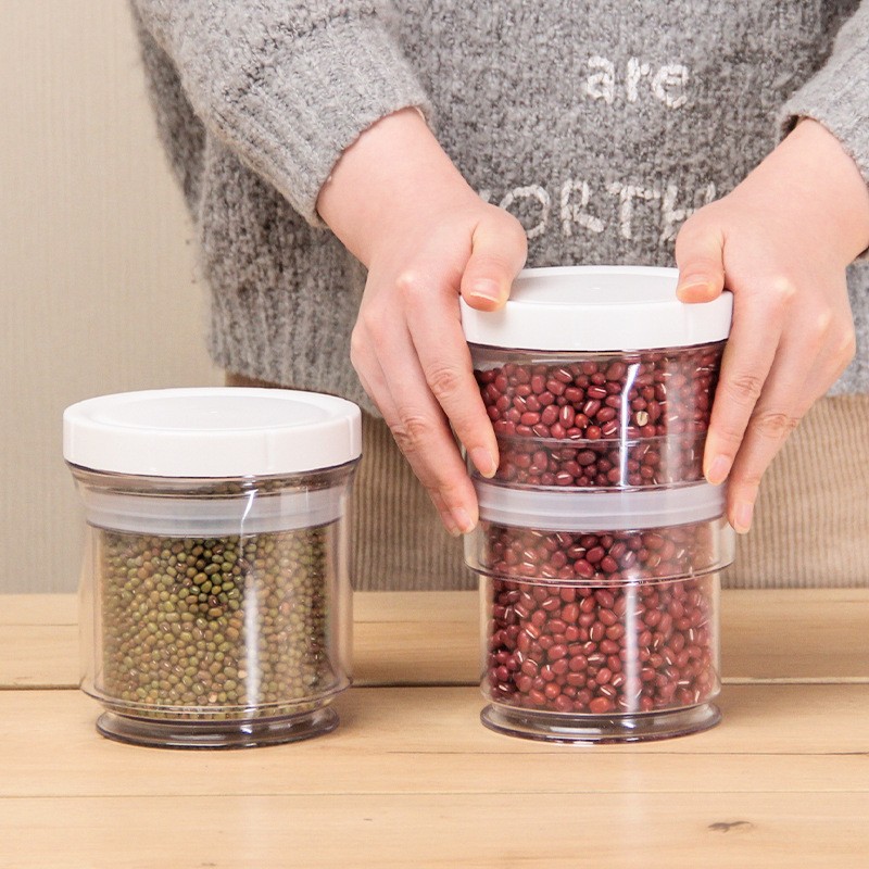 Small Round Clear Plastic Containers with Lids