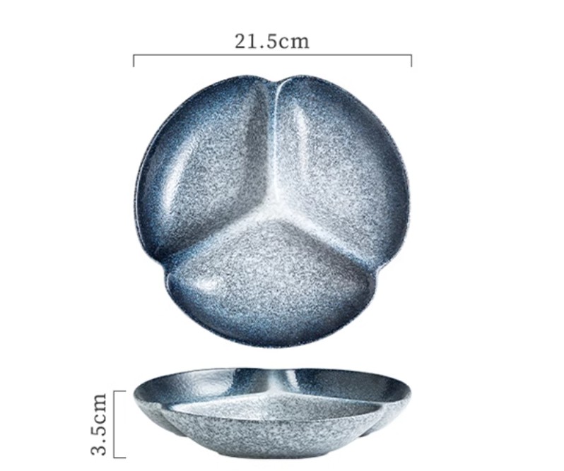Disposable Plates with Compartments
