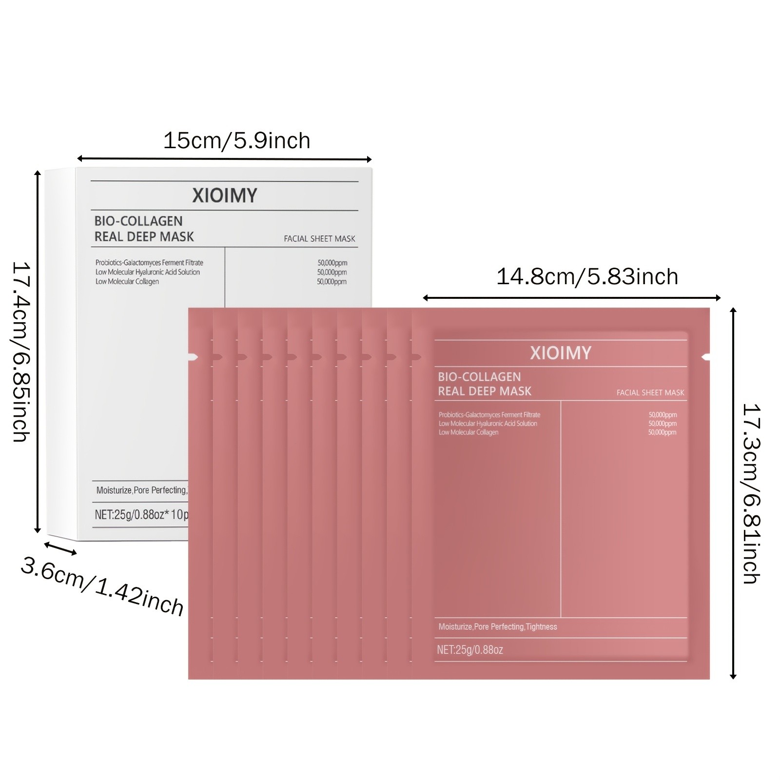 Bio-Collagen Real Deep Mask – Rejuvenate and Hydrate Your Skin