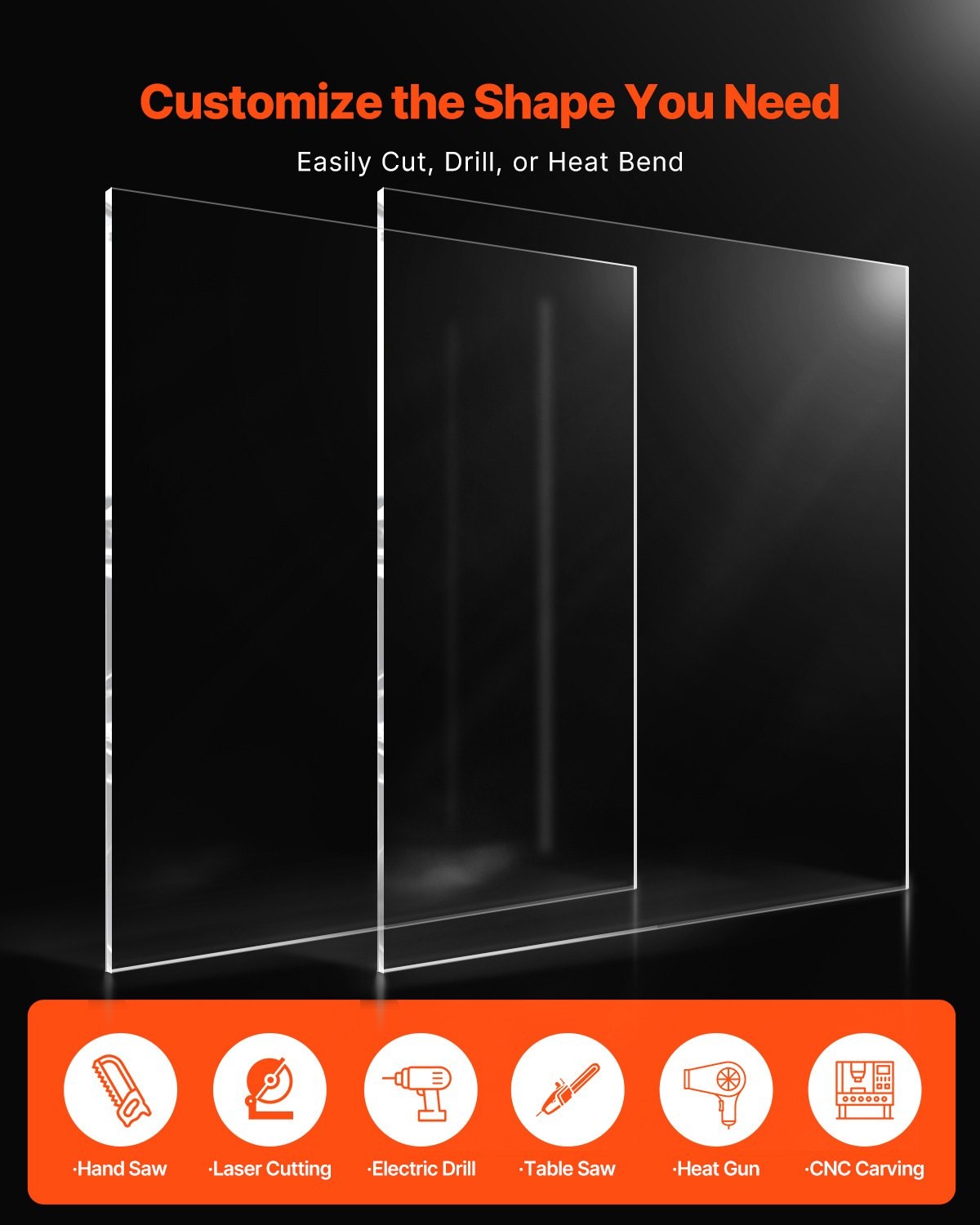 Large Clear Acrylic Sheets