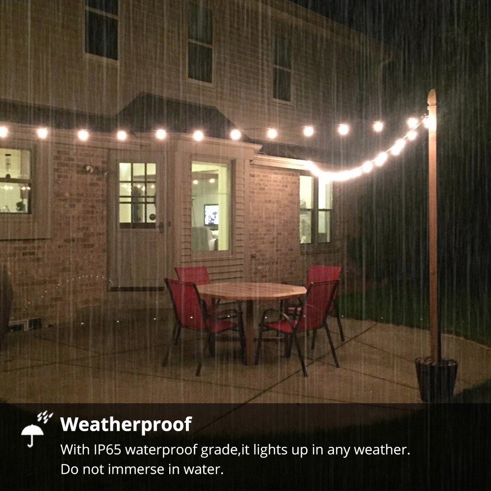 Outside Festoon Lights