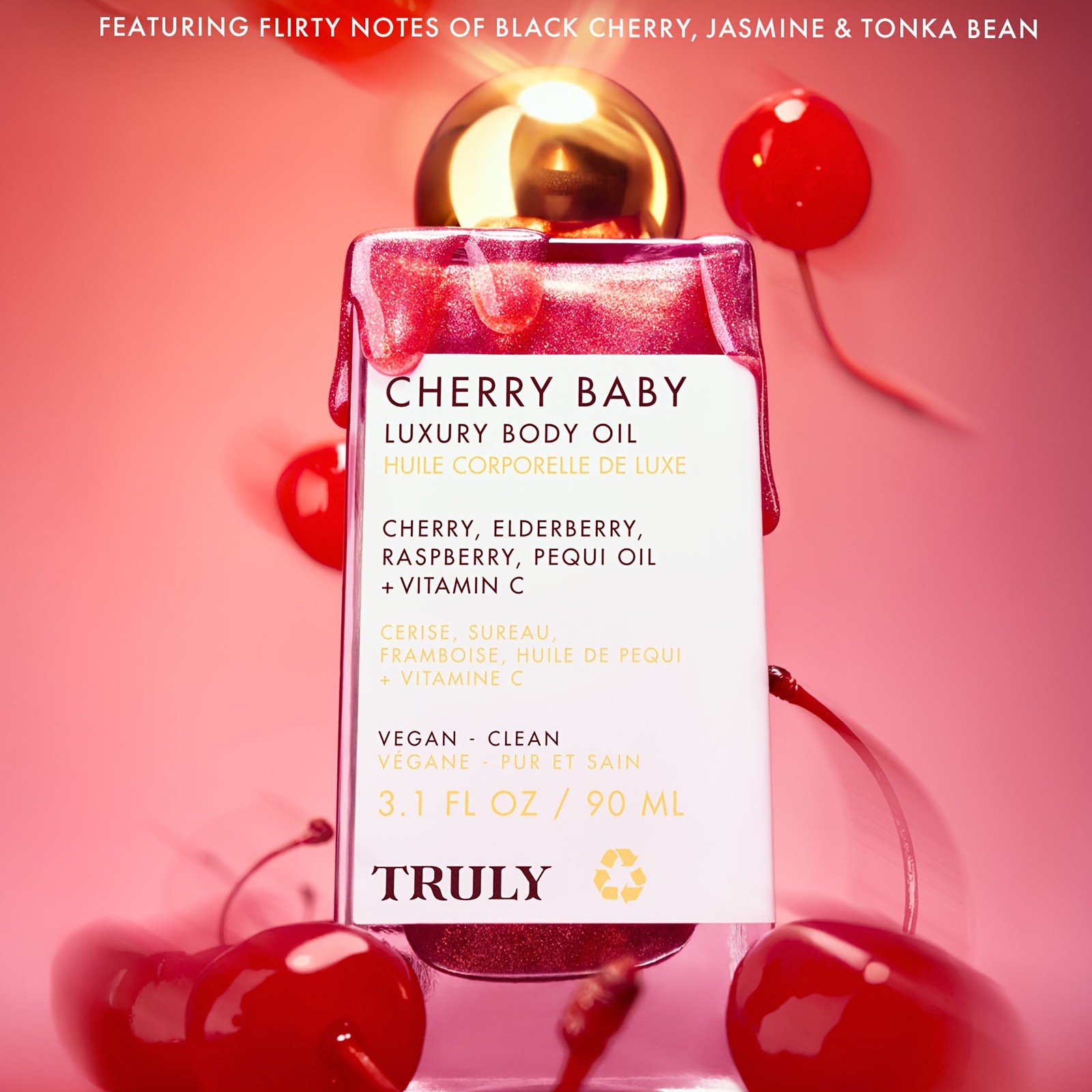 Cherry Baby Luxury Body Oil – Indulge in Smooth, Radiant Skin