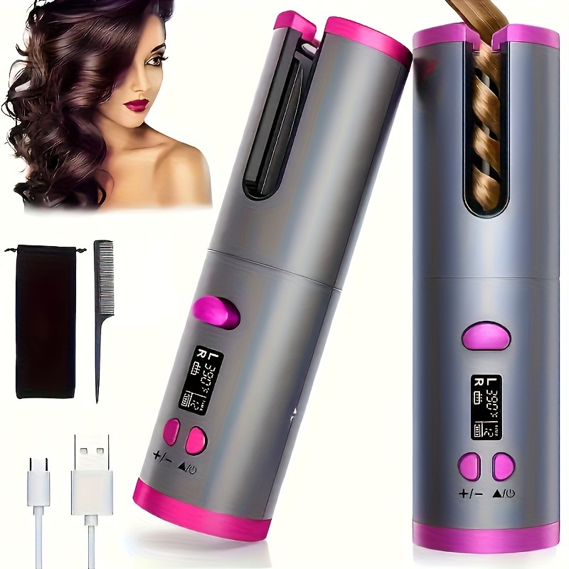 Cordless Automatic Hair Curler – Effortless, Salon-Quality Curls at Home