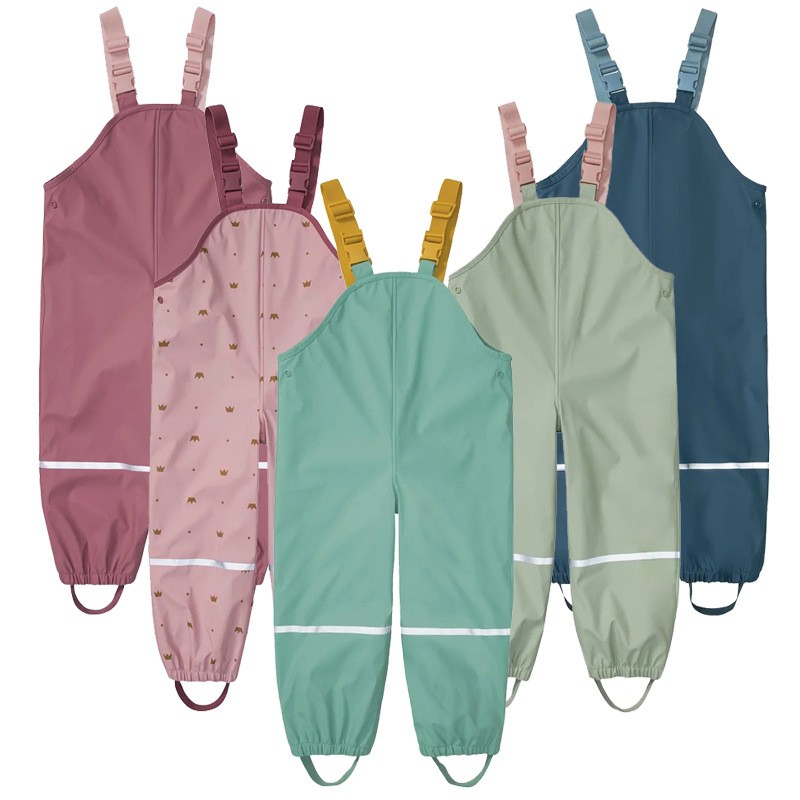 Kids Waterproof Overalls