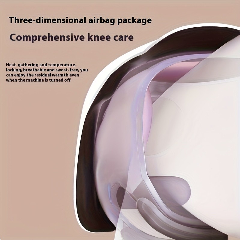 New Electric Heating Knee Joint Massager – Hot Compress, Warm and Vibrating Massager for Elderly Knee Pads