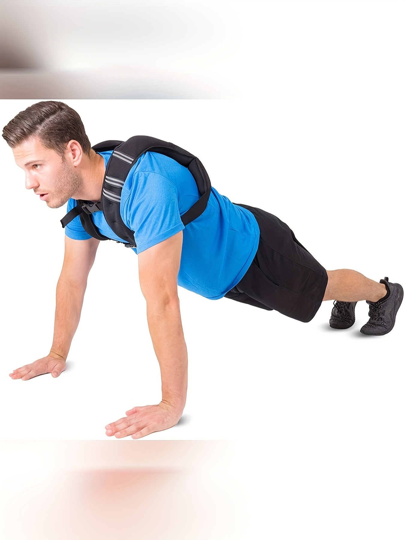 10kg Adjustable Exercise Weight Vest for Men & Women – Breathable Mesh with Padded Straps for Enhanced Workouts