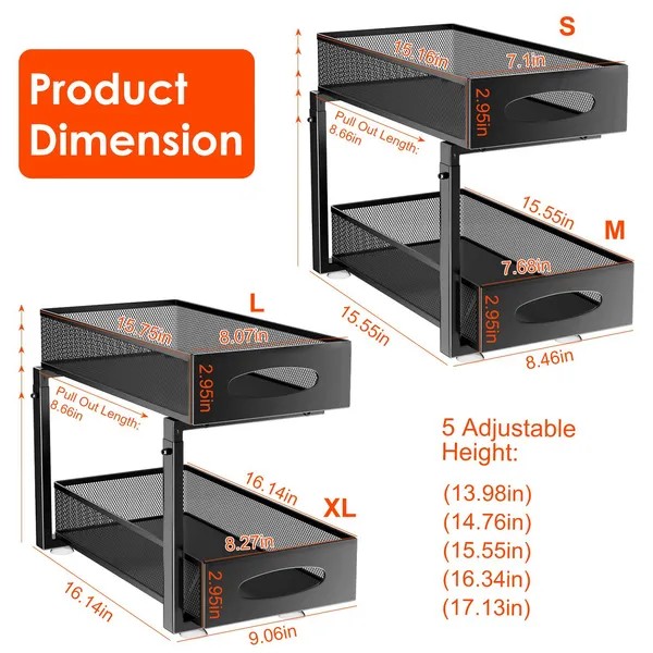 Pantry Pull Out Baskets