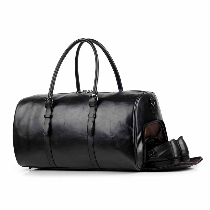 Leather Overnight Bag