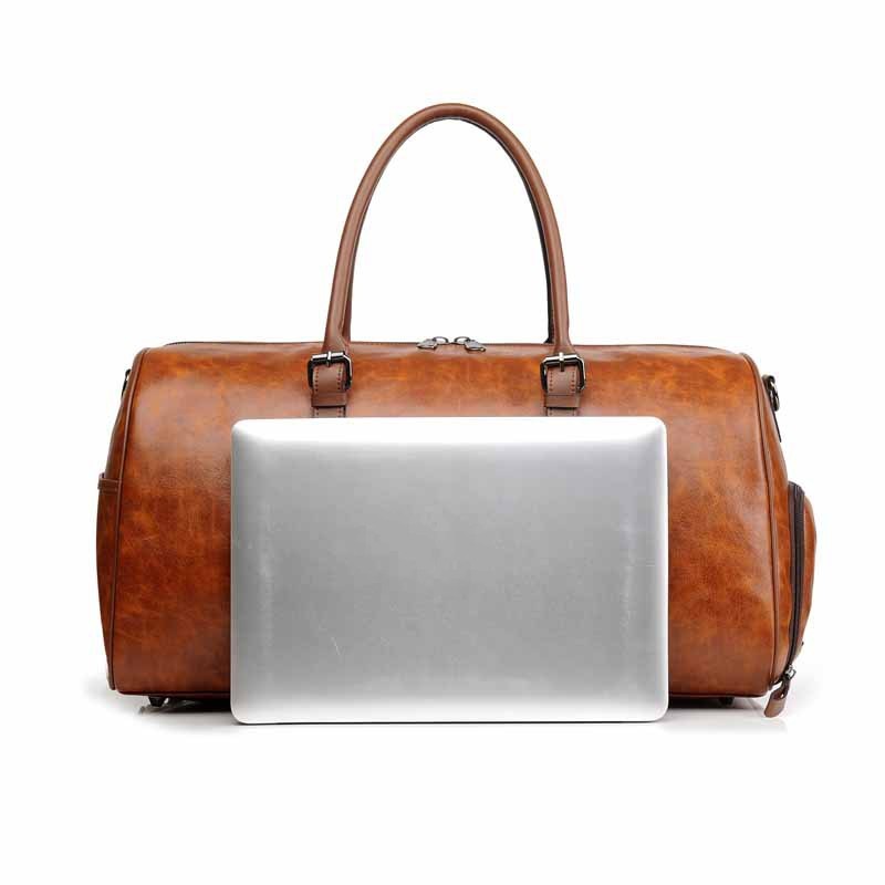 Leather Overnight Bag