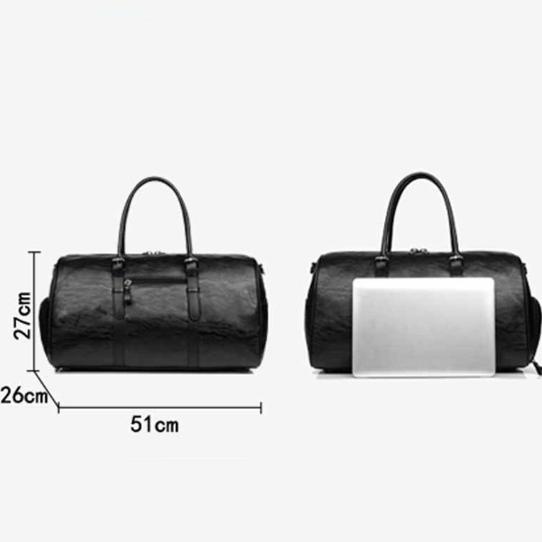 Leather Overnight Bag