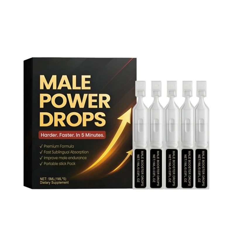 Male Power Drops – Boost Endurance and Performance in Just 5 Minutes