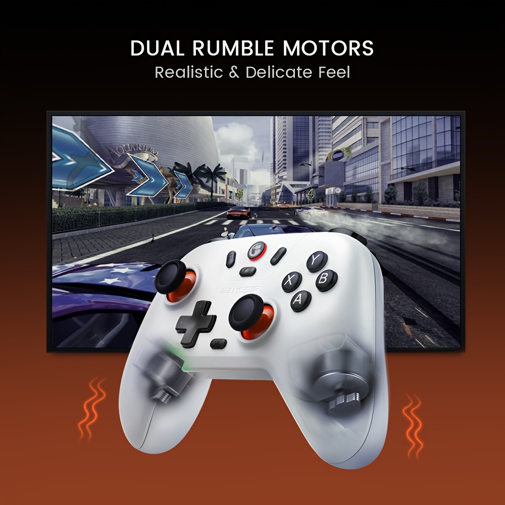 Active Noise-Canceling Headphones with Smart Digital Display Touchscreen, Wireless Earbuds Compatible with iPhone and Android, True Wireless TWS Earbuds, Featuring 6 Microphones for Perfect Calls, Voice Control, Up to 40 Hours of Gaming Time