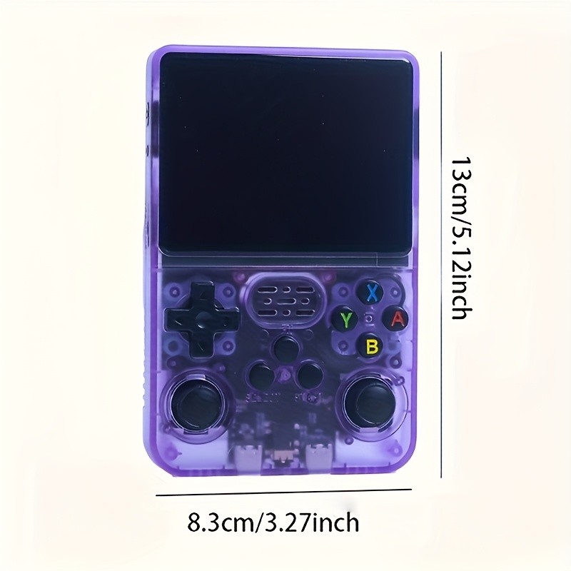 Retro Handheld Game Console – Long Battery Life 3500mAh, USB Charging, Supports Multiple Games, 3.5-Inch Display, 64G TF Card, Ideal for Christmas, Thanksgiving, and Black Friday Gifts