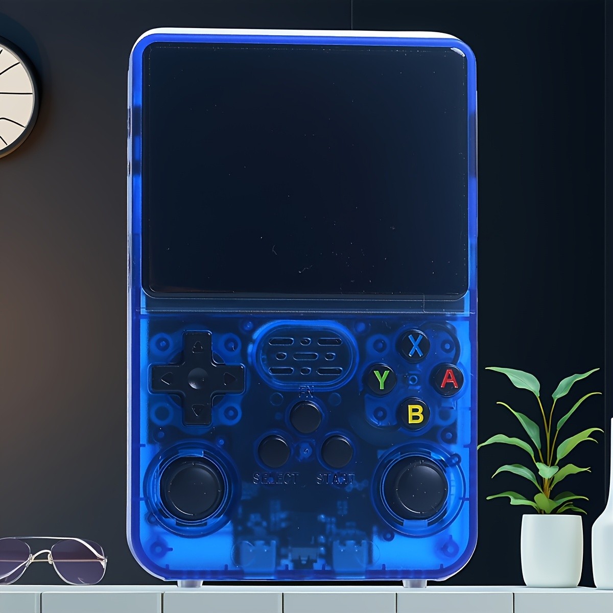 Retro Handheld Game Console – Long Battery Life 3500mAh, USB Charging, Supports Multiple Games, 3.5-Inch Display, 64G TF Card, Ideal for Christmas, Thanksgiving, and Black Friday Gifts