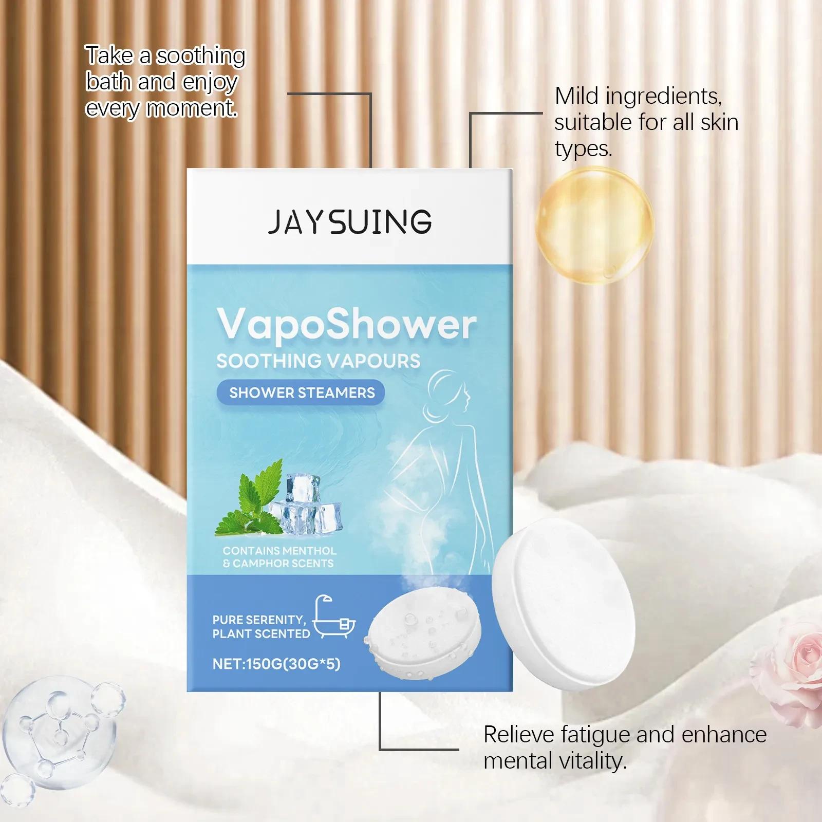 Jaysuing VapoShower Soothing Vapours