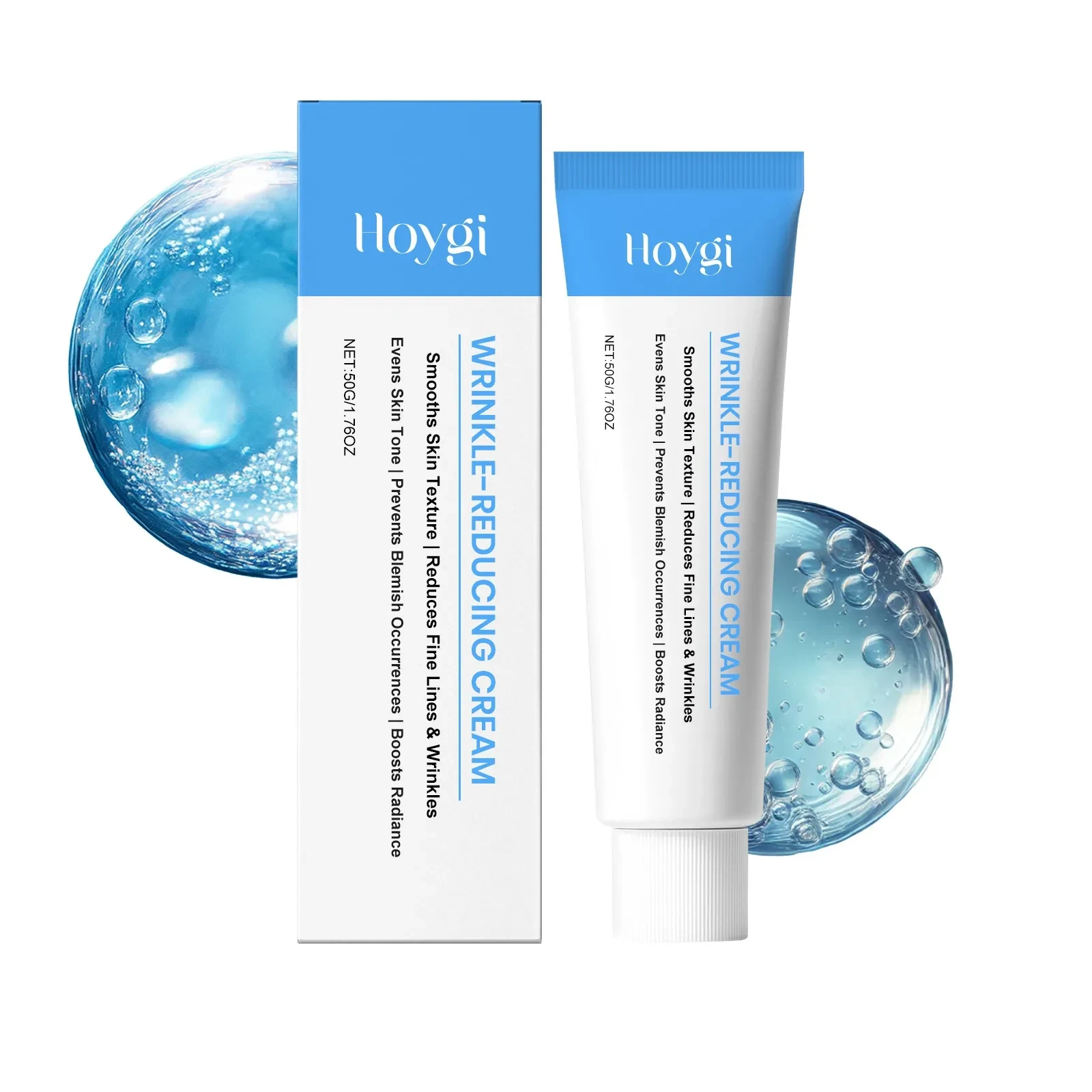 Hoygi Wrinkle-Reducing CreamPerfect for Reducing Fine Lines and Wrinkles  Hoygi Wrinkle-Reducing Cream is a powerful formula designed to reduce the appearance of fine lines and wrinkles, smooth the skin's texture, and enhance its overall radiance. Ideal f