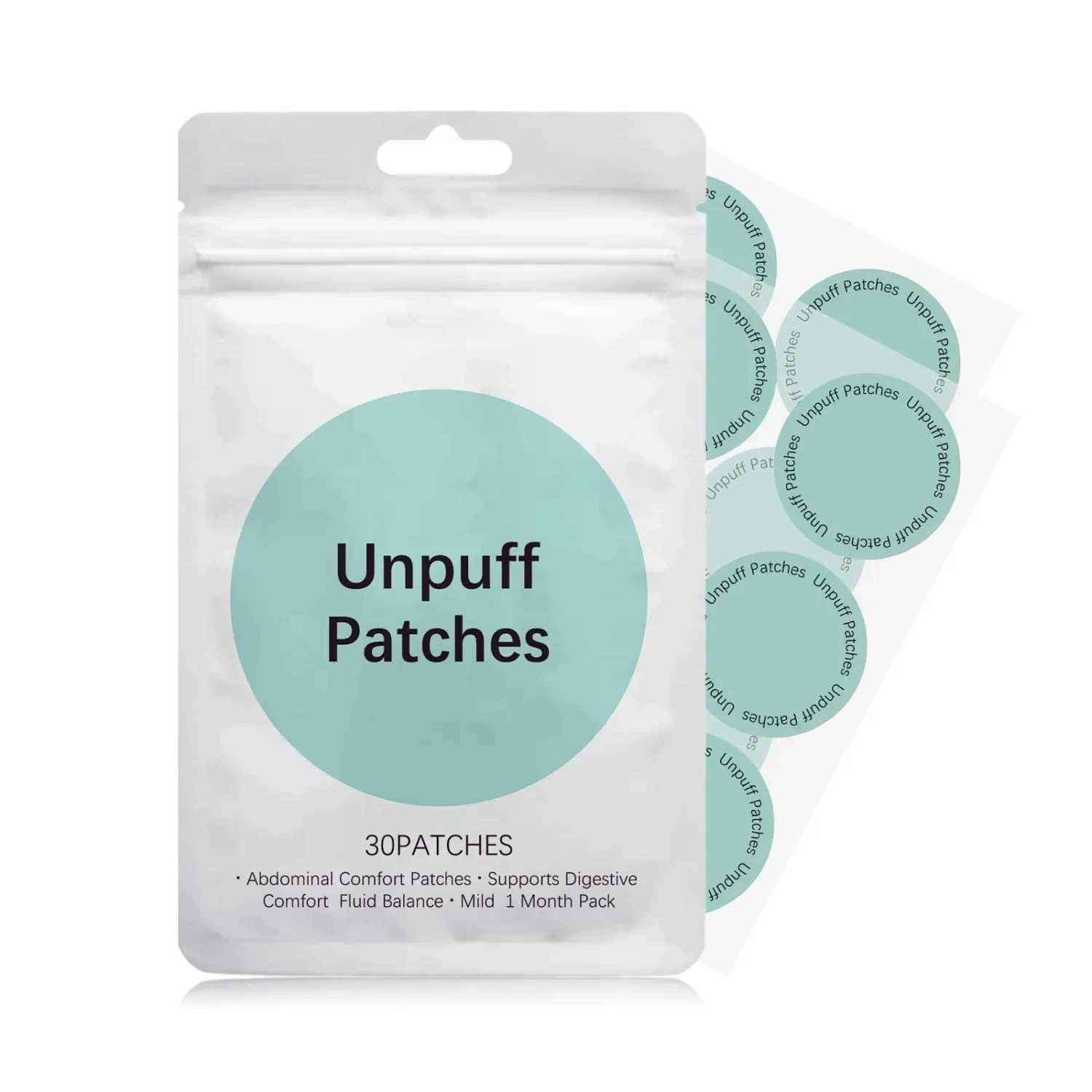 Unpuff Patches – Natural Abdominal Comfort and Fluid Balance