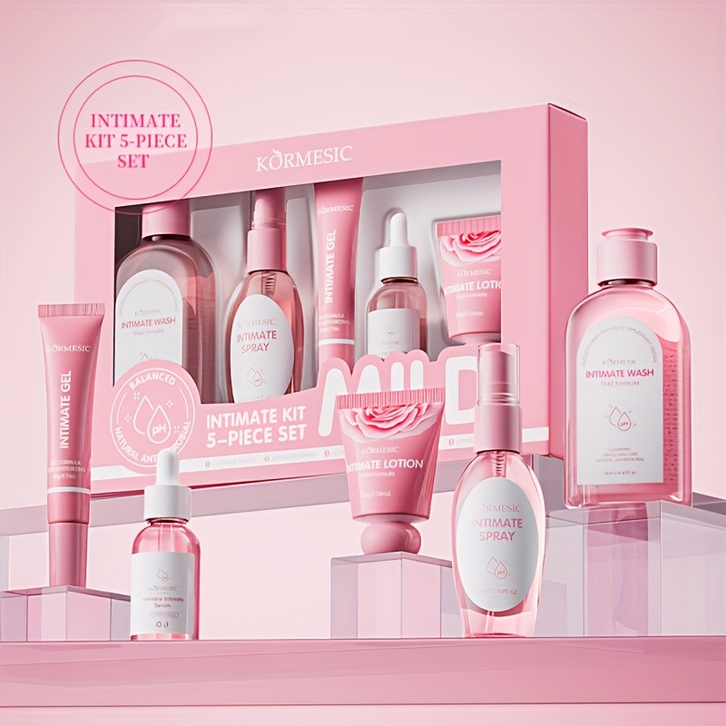 Kormesic Intimate Kit 5-Piece Set – Complete Care for Intimate Hygiene