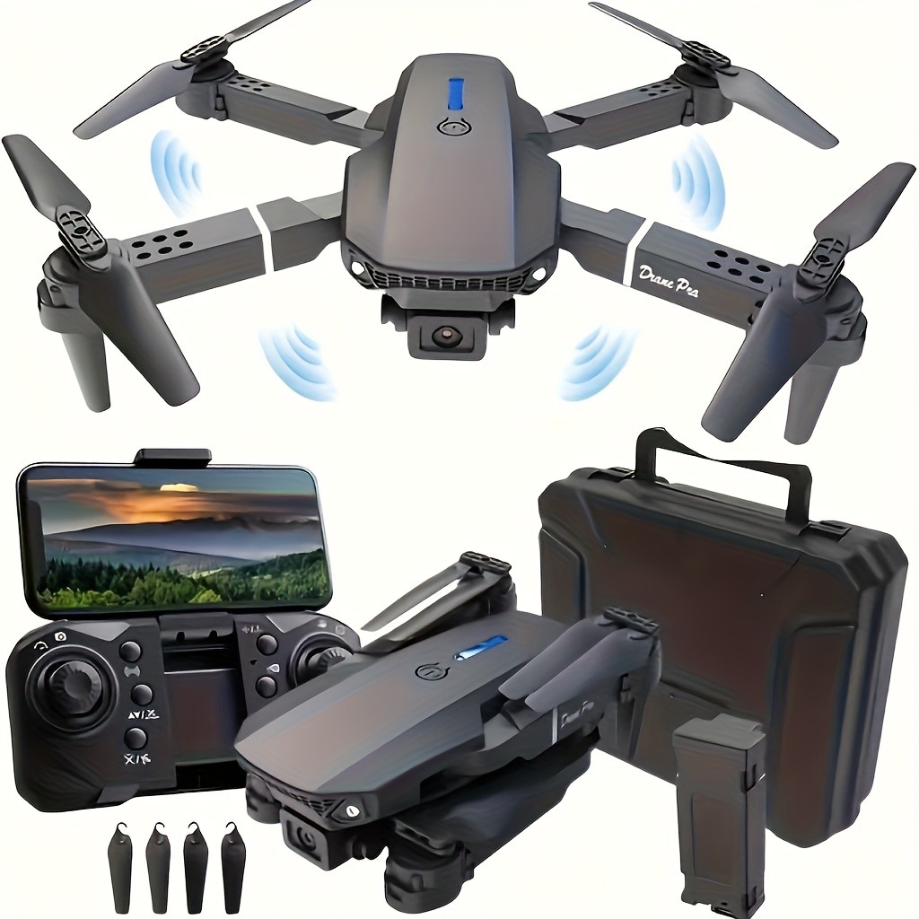Foldable RC Drone with HD Camera – Portable Aerial Drone for Beginners & Hobbyists