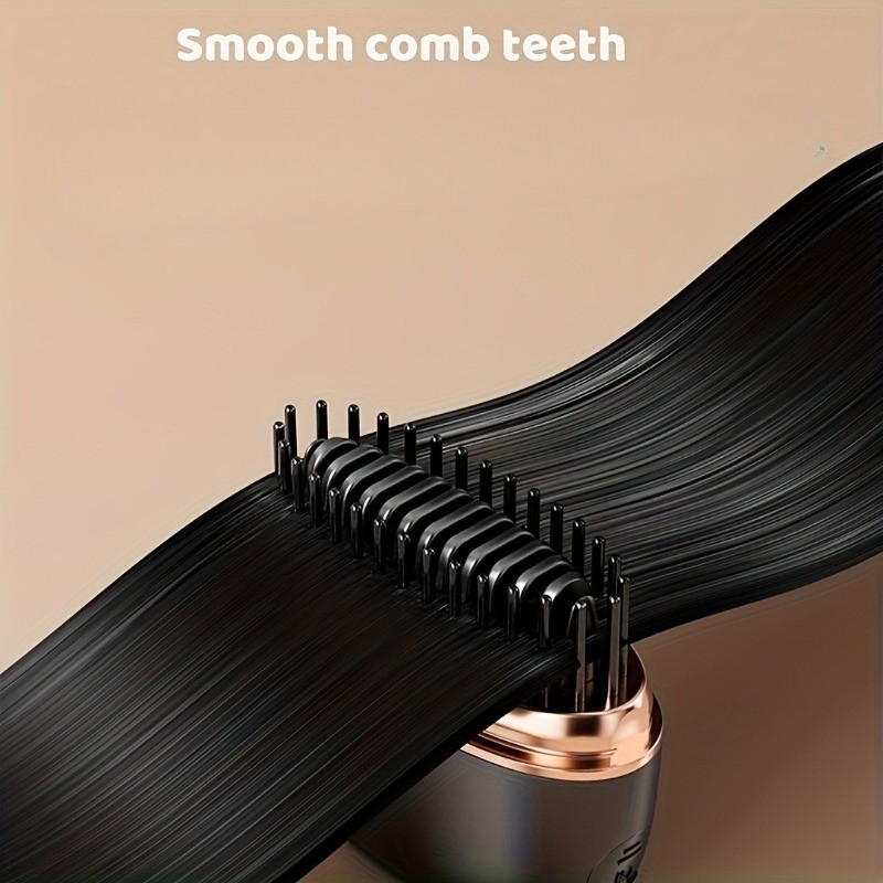 Mini Cordless Portable Straightening Comb – Smooth, Frizz-Free Hair Anywhere