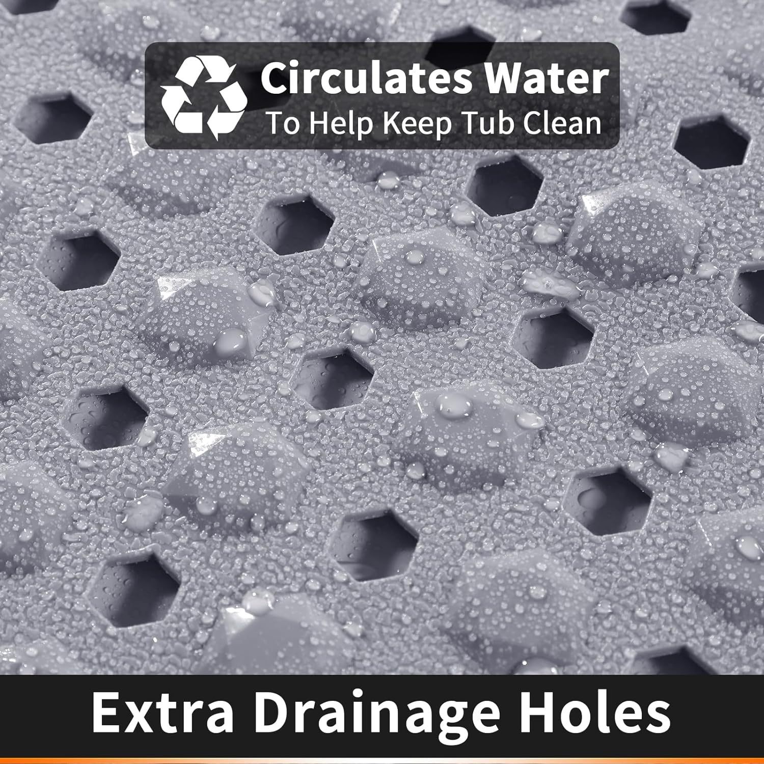 Secure Non Slip Shower Mat