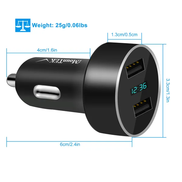 Car USB Dual Adapter