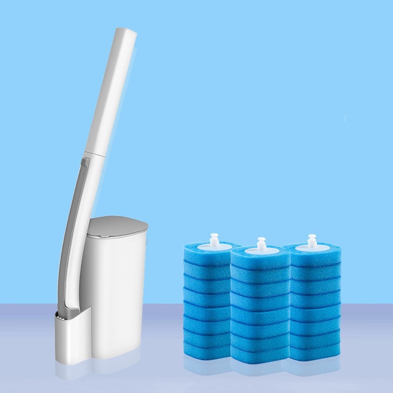 Brush Head Toilet Brush Set