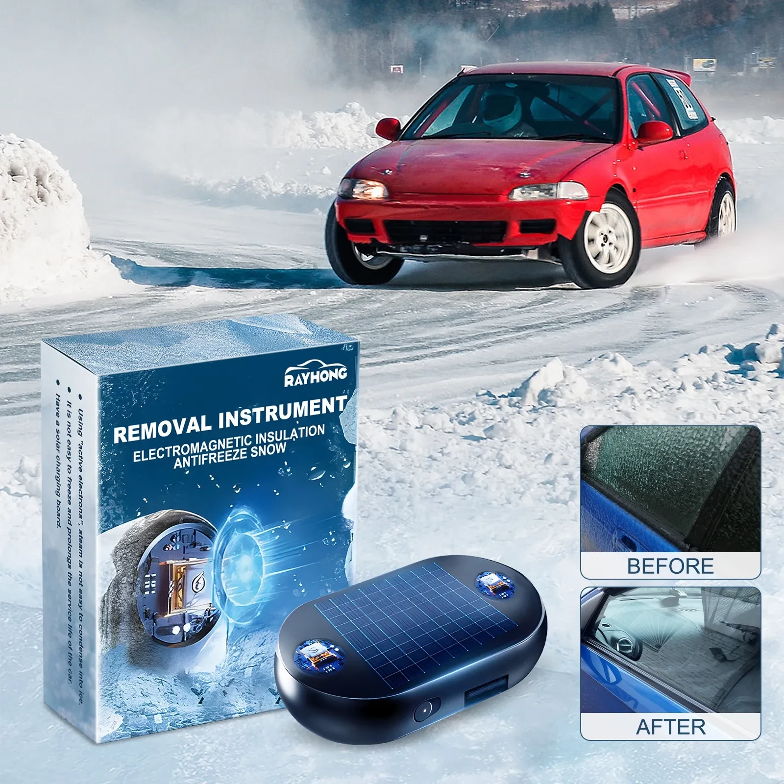 Electromagnetic Car Anti Freeze Device