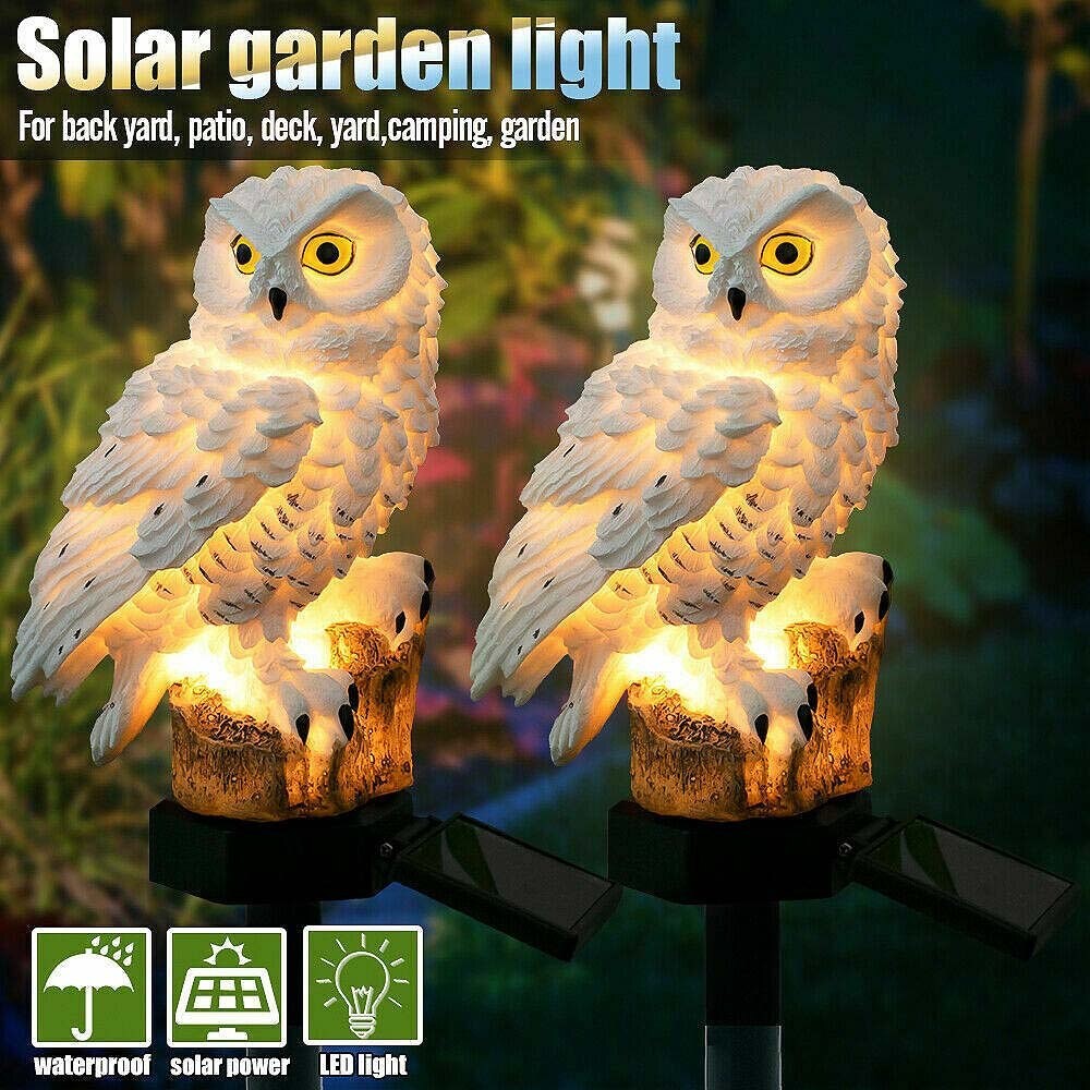 Waterproof Solar Owl Light